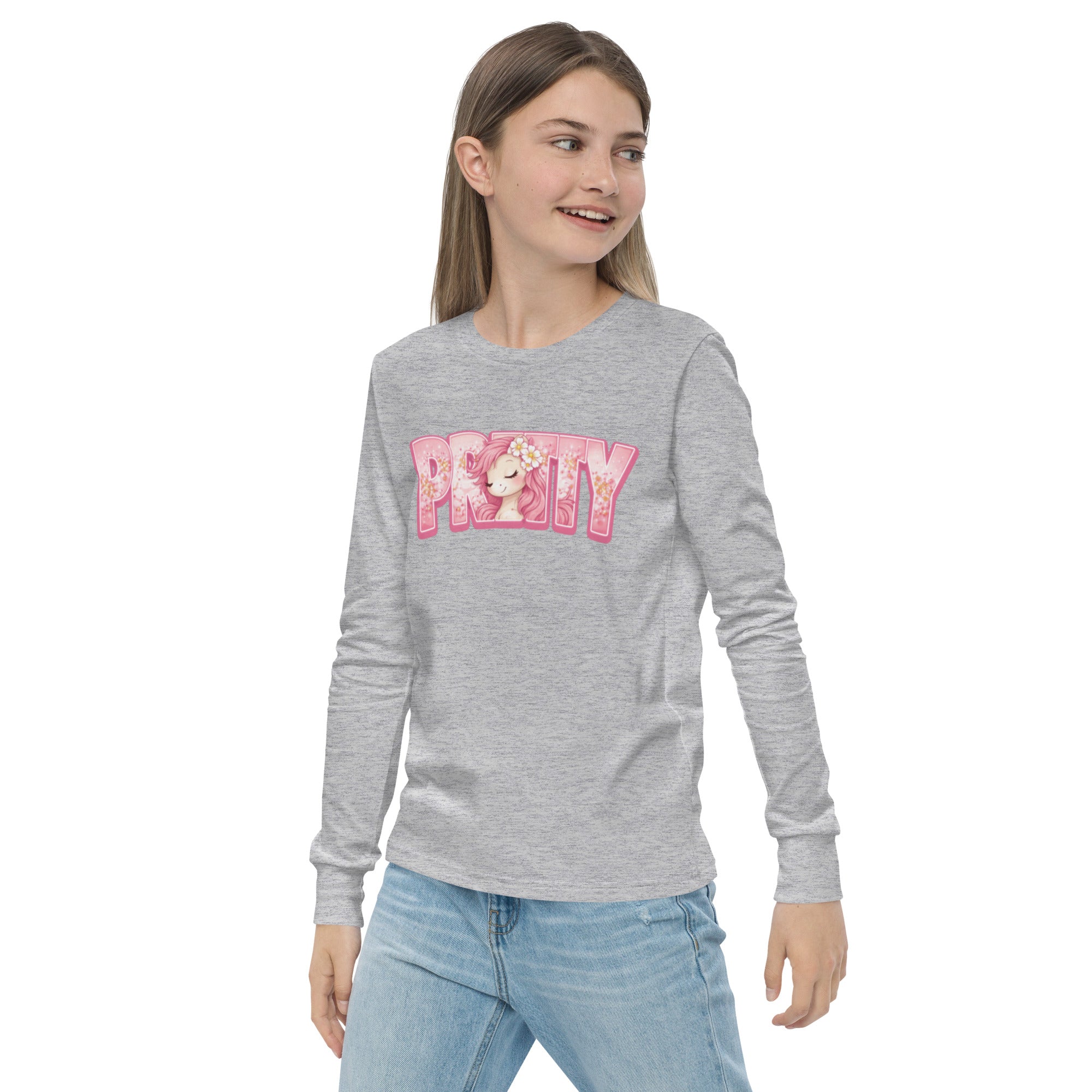 Pretty Pony Adorable 😍 Youth long sleeve tee