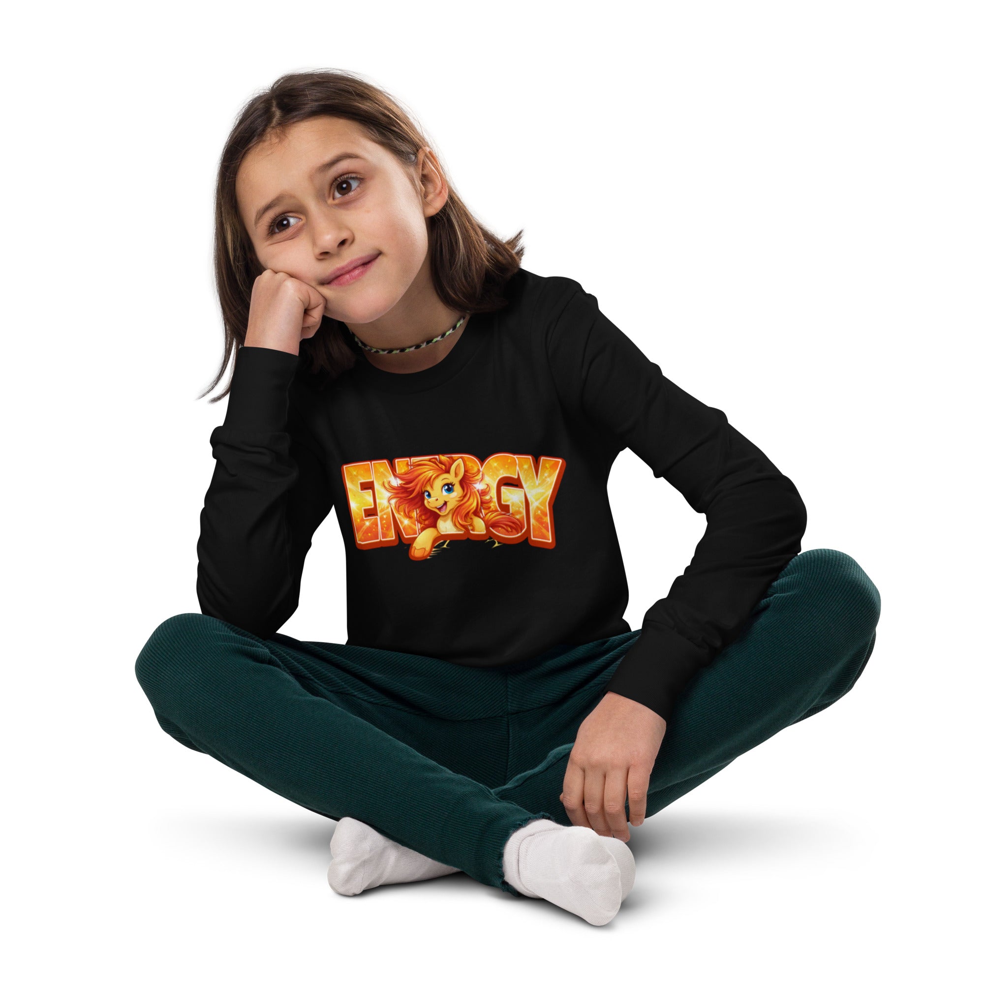 Energy Pony 🐴 ⚡Youth long sleeve tee