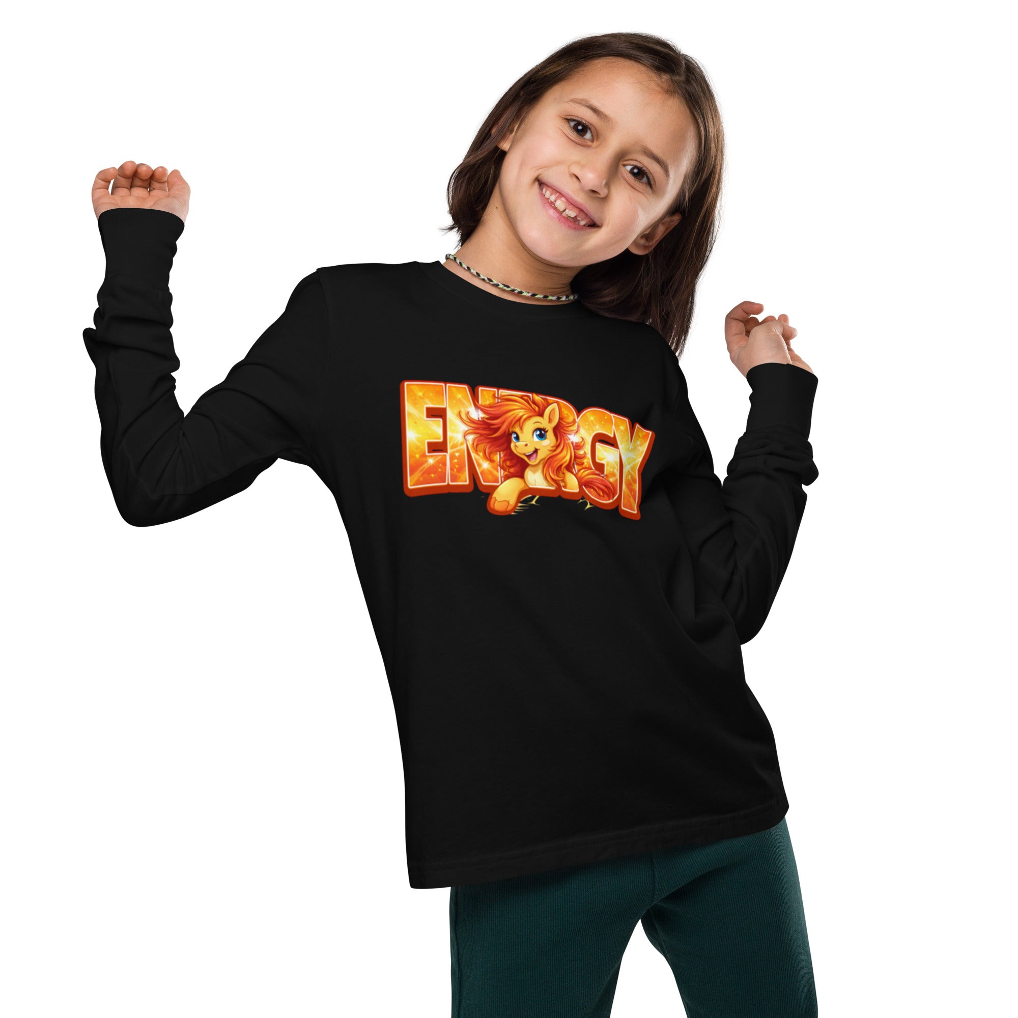 Energy Pony 🐴 ⚡Youth long sleeve tee