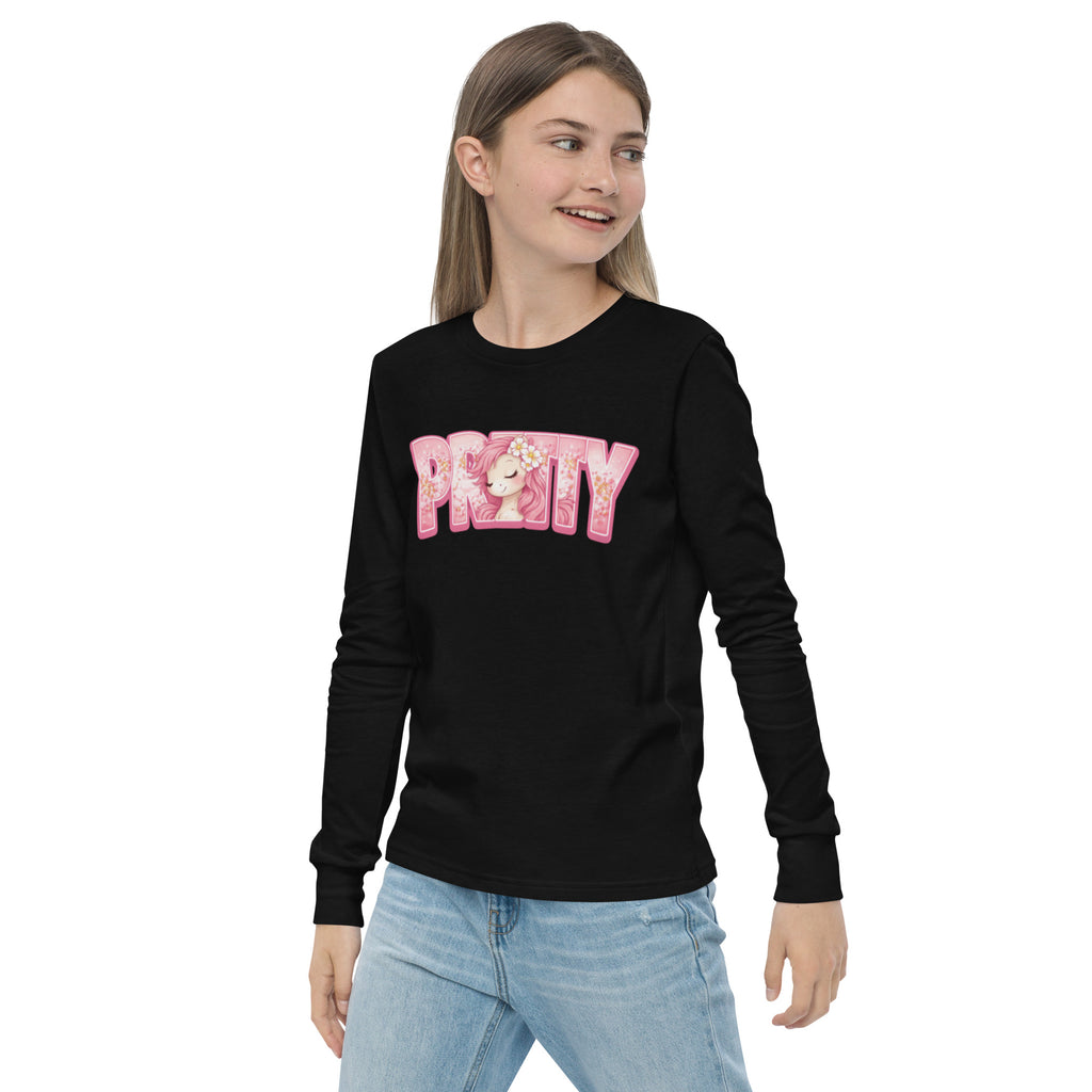 Pretty Pony Adorable 😍 Youth long sleeve tee