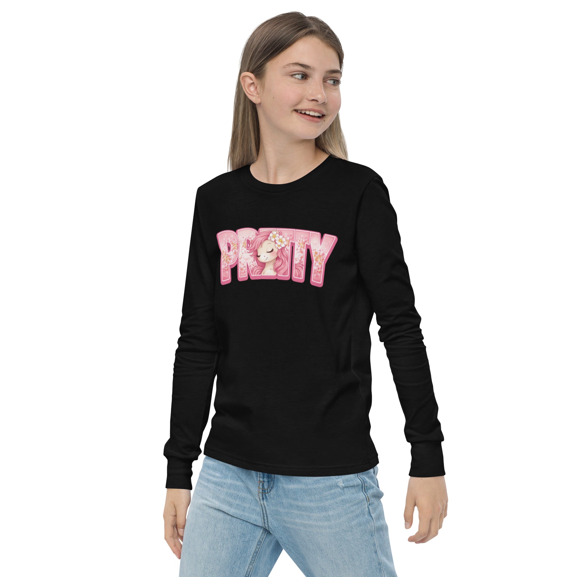 Pretty Pony Adorable 😍 Youth long sleeve tee