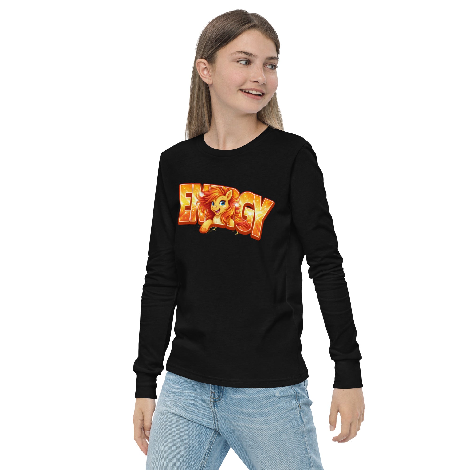 Energy Pony 🐴 ⚡Youth long sleeve tee