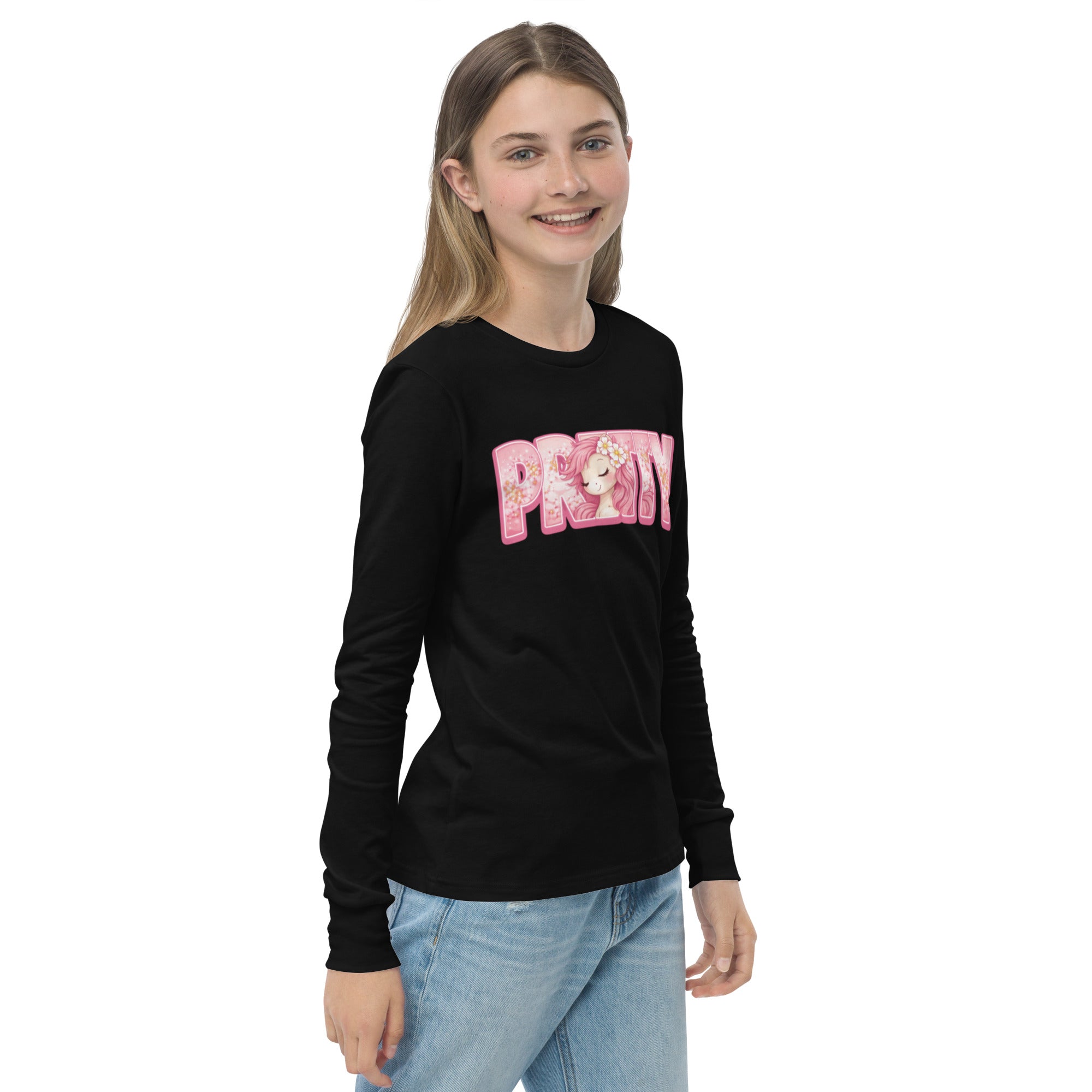 Pretty Pony Adorable 😍 Youth long sleeve tee