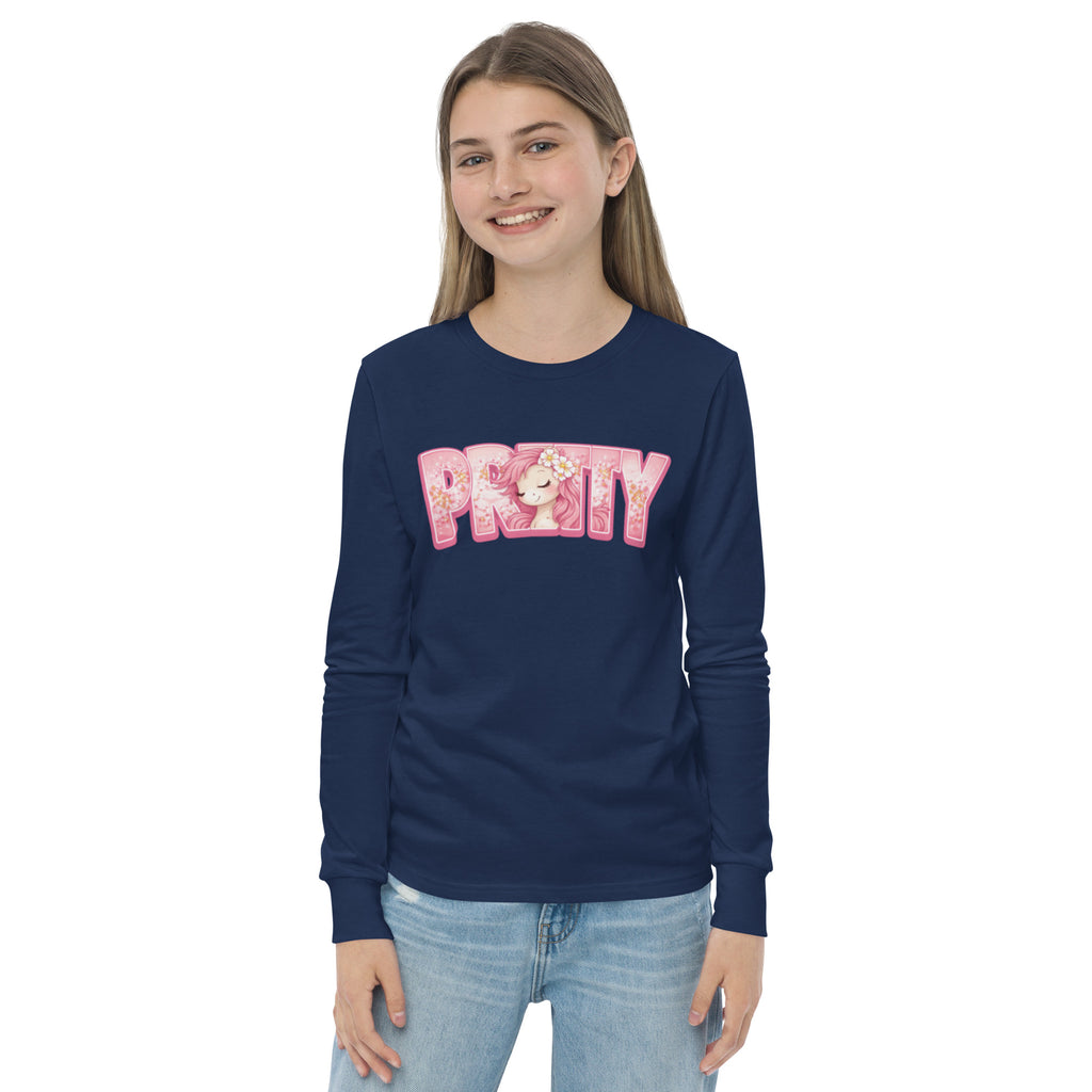 Pretty Pony Adorable 😍 Youth long sleeve tee