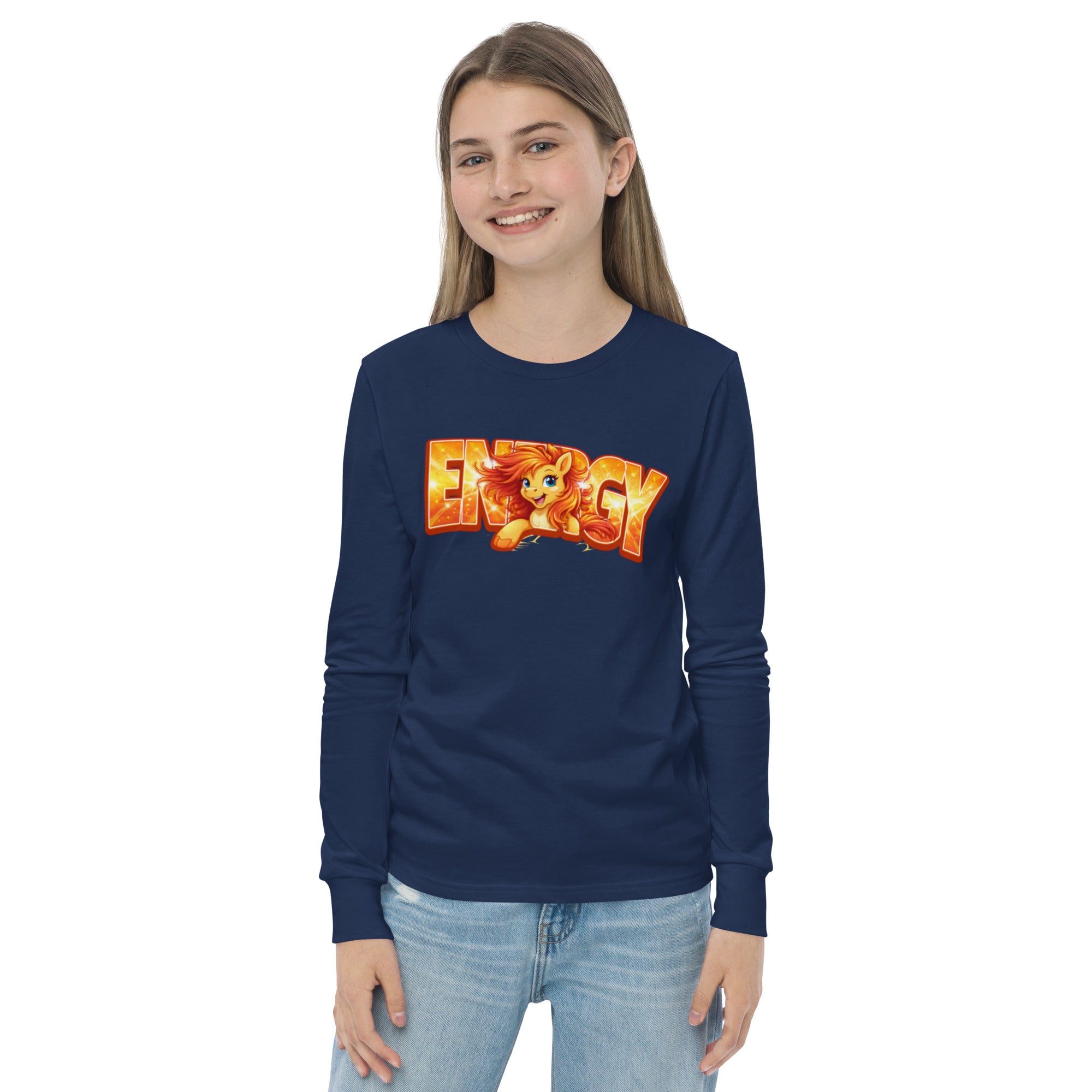Energy Pony 🐴 ⚡Youth long sleeve tee