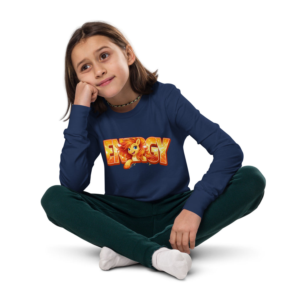 Energy Pony 🐴 ⚡Youth long sleeve tee