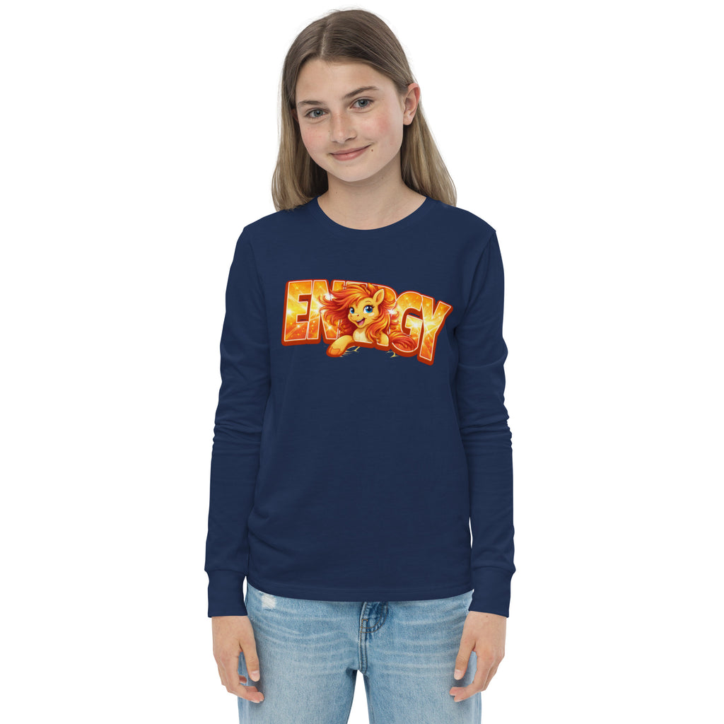 Energy Pony 🐴 ⚡Youth long sleeve tee