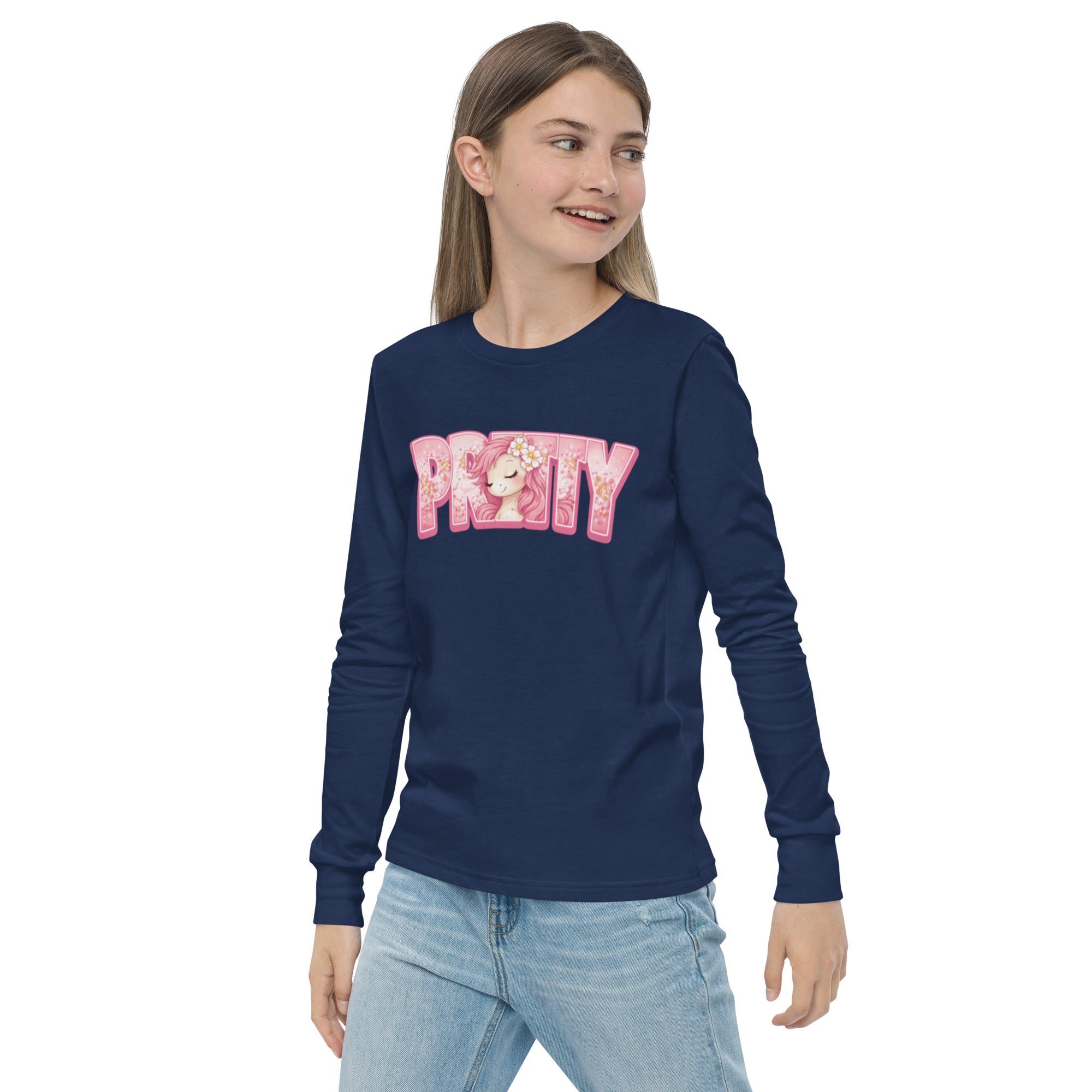 Pretty Pony Adorable 😍 Youth long sleeve tee
