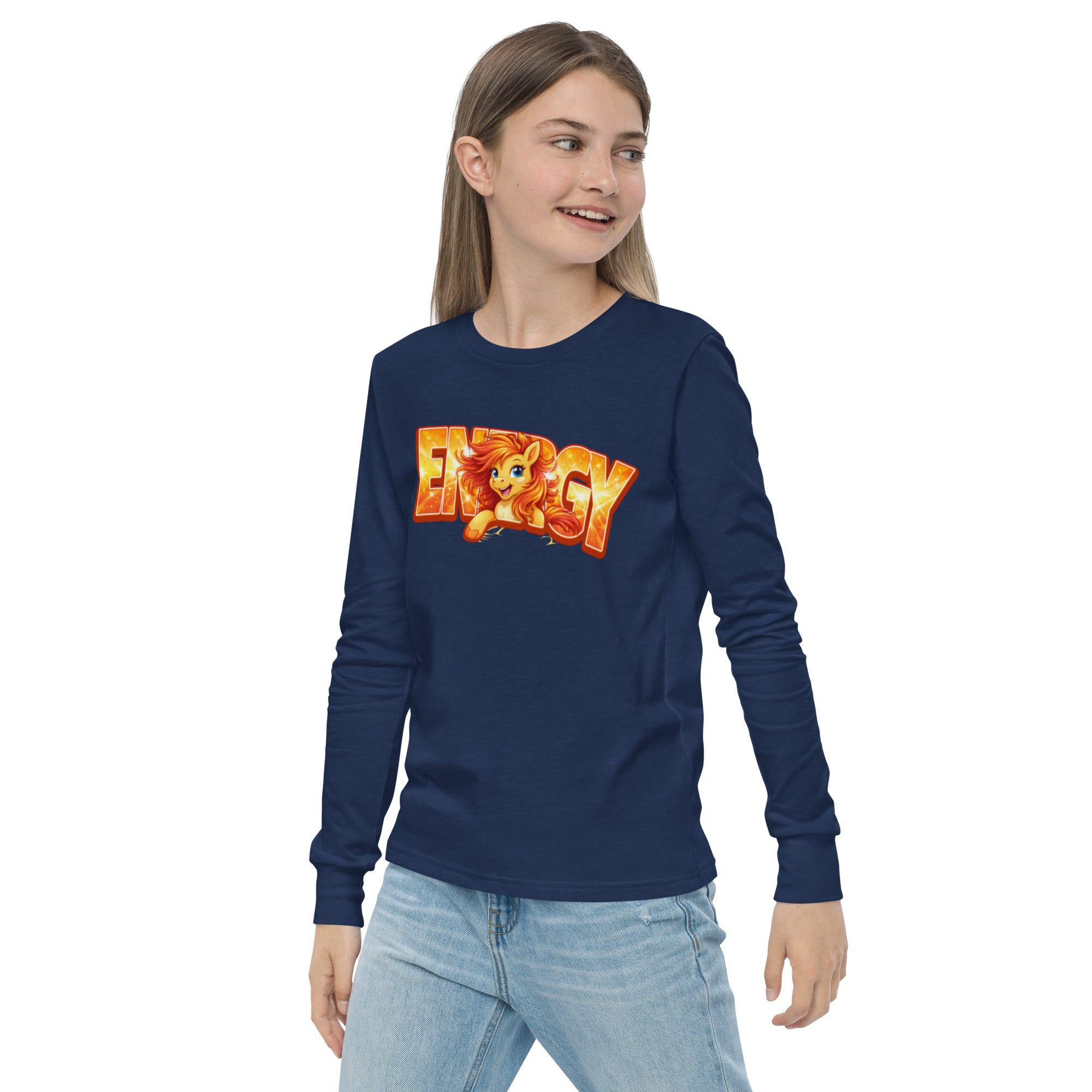 Energy Pony 🐴 ⚡Youth long sleeve tee