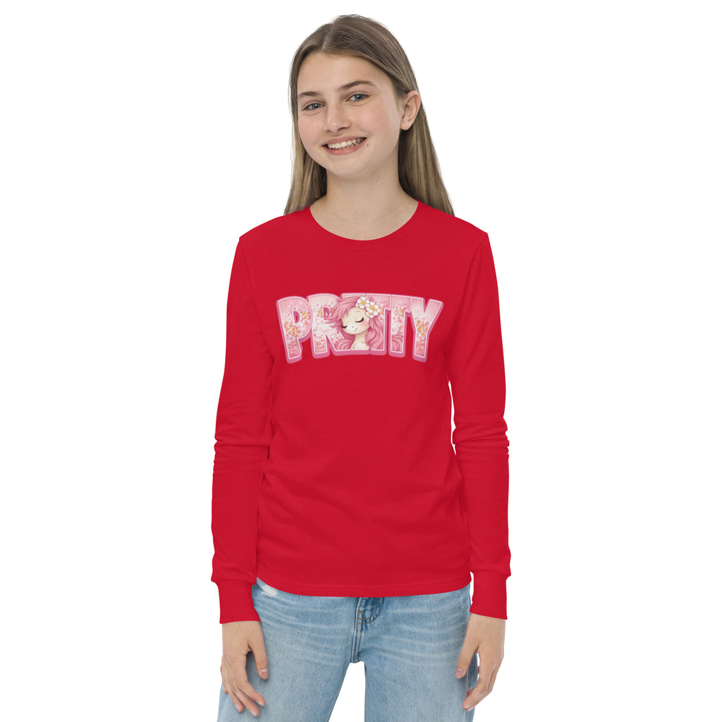 Pretty Pony Adorable 😍 Youth long sleeve tee
