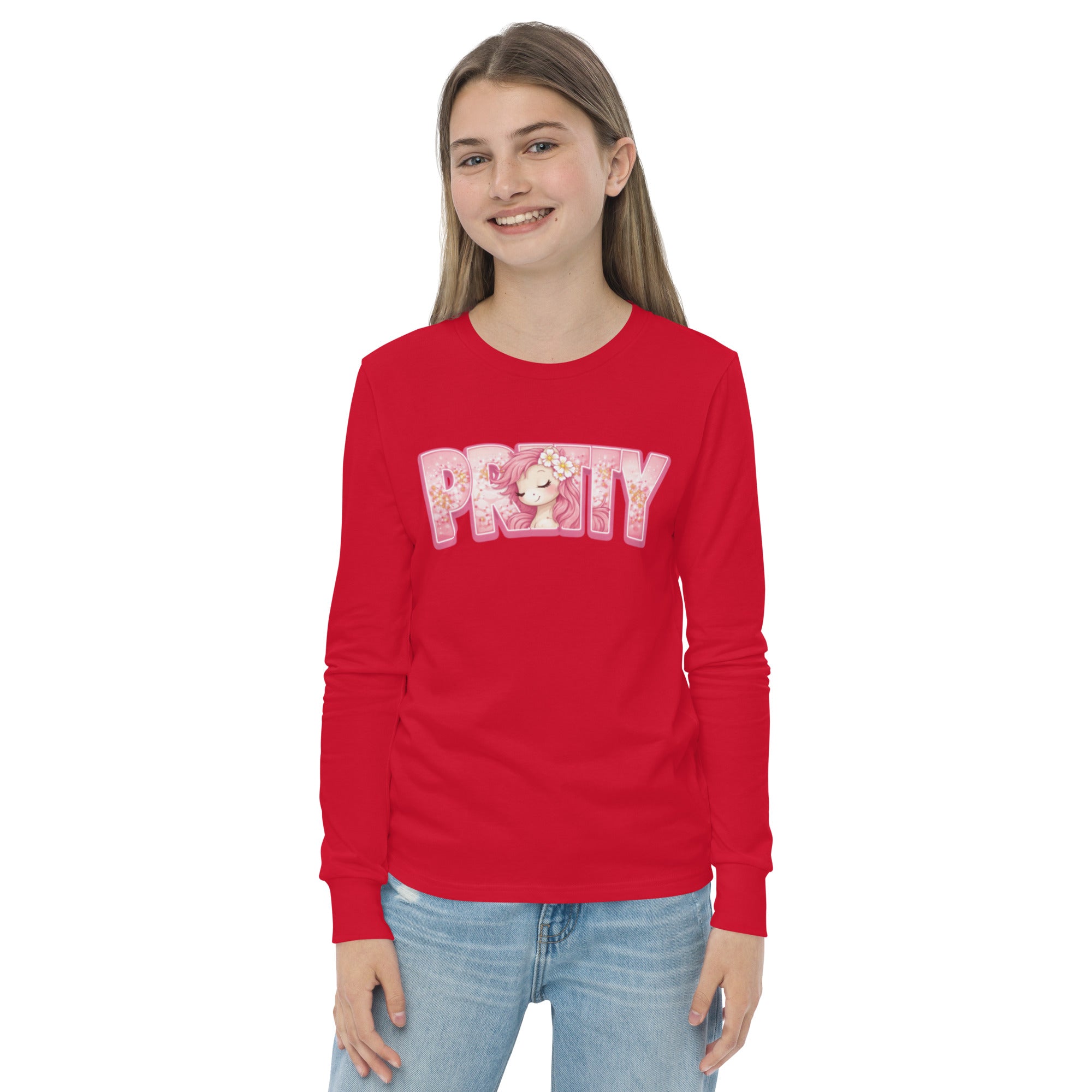 Pretty Pony Adorable 😍 Youth long sleeve tee