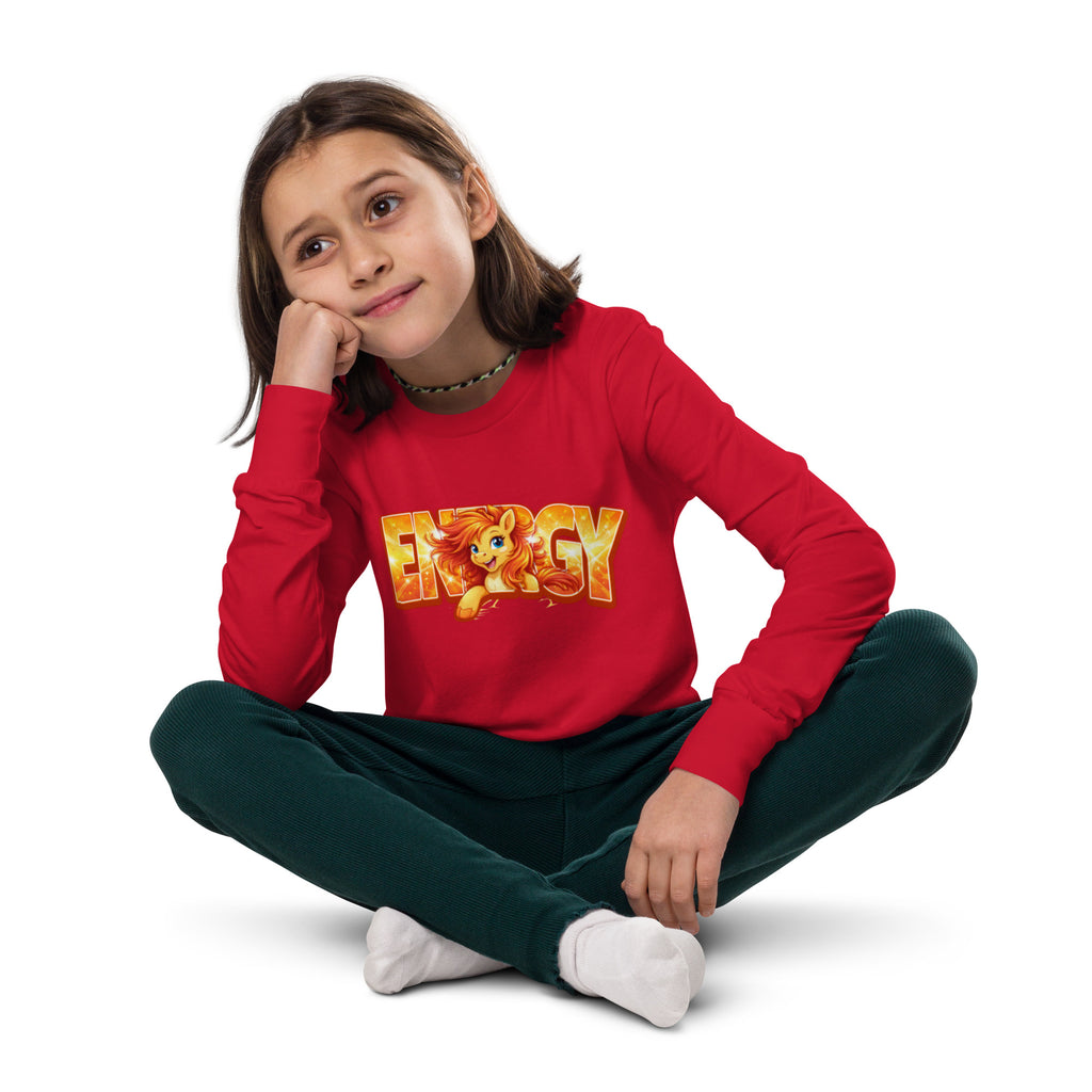 Energy Pony 🐴 ⚡Youth long sleeve tee