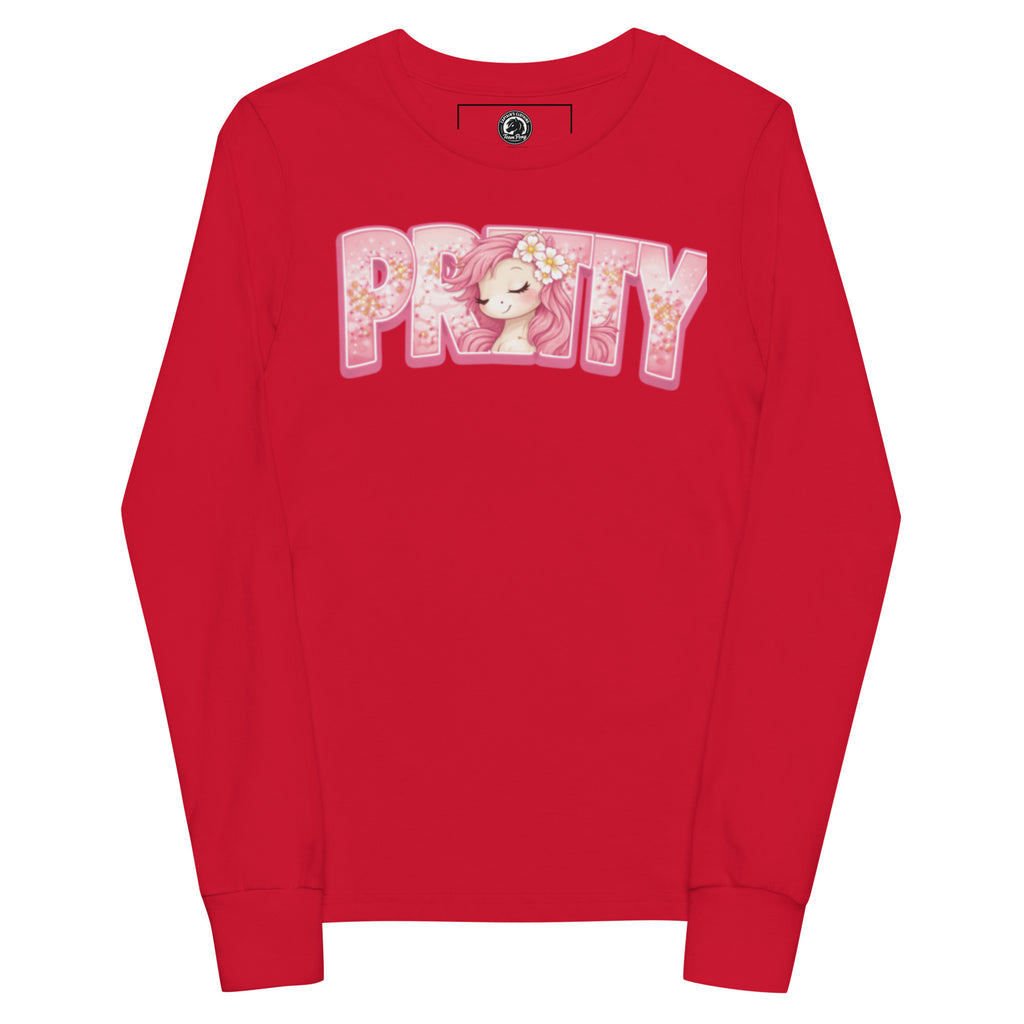 Pretty Pony Long sleeve Tee L