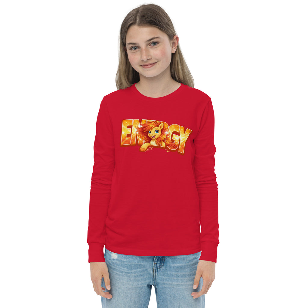 Energy Pony 🐴 ⚡Youth long sleeve tee