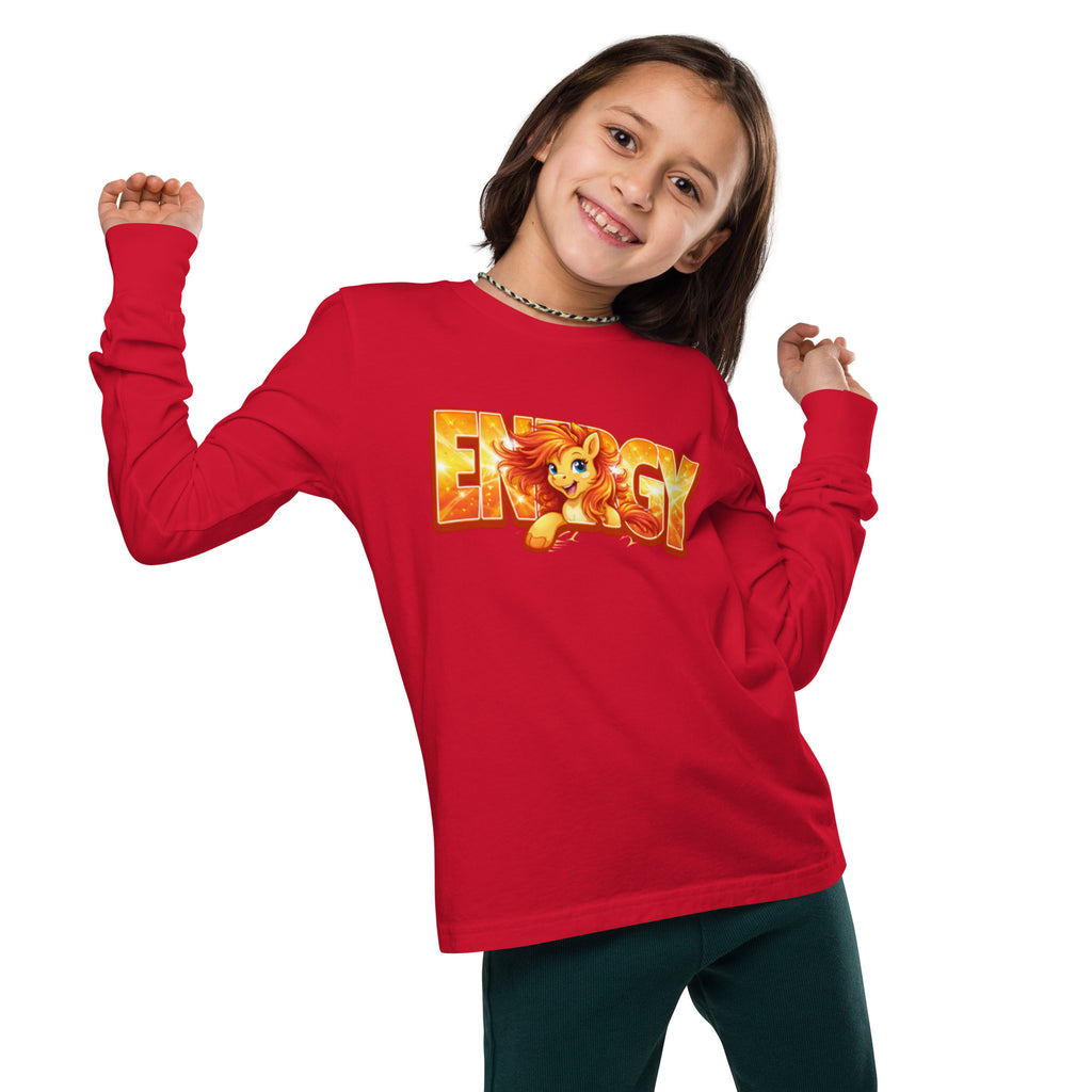 Energy Pony 🐴 ⚡Youth long sleeve tee