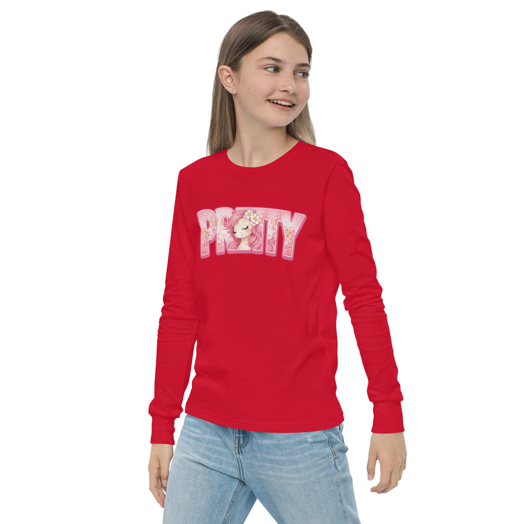 Pretty Pony Adorable 😍 Youth long sleeve tee