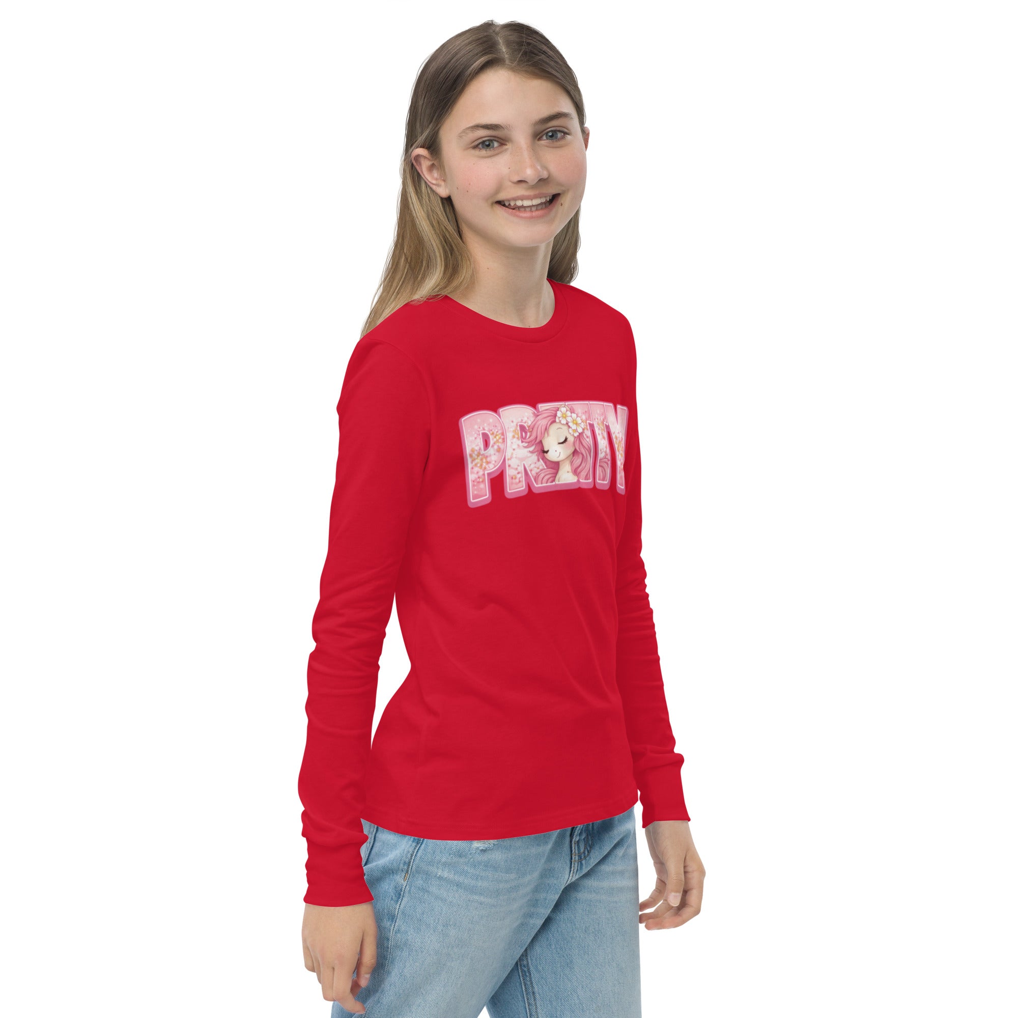 Pretty Pony Adorable 😍 Youth long sleeve tee
