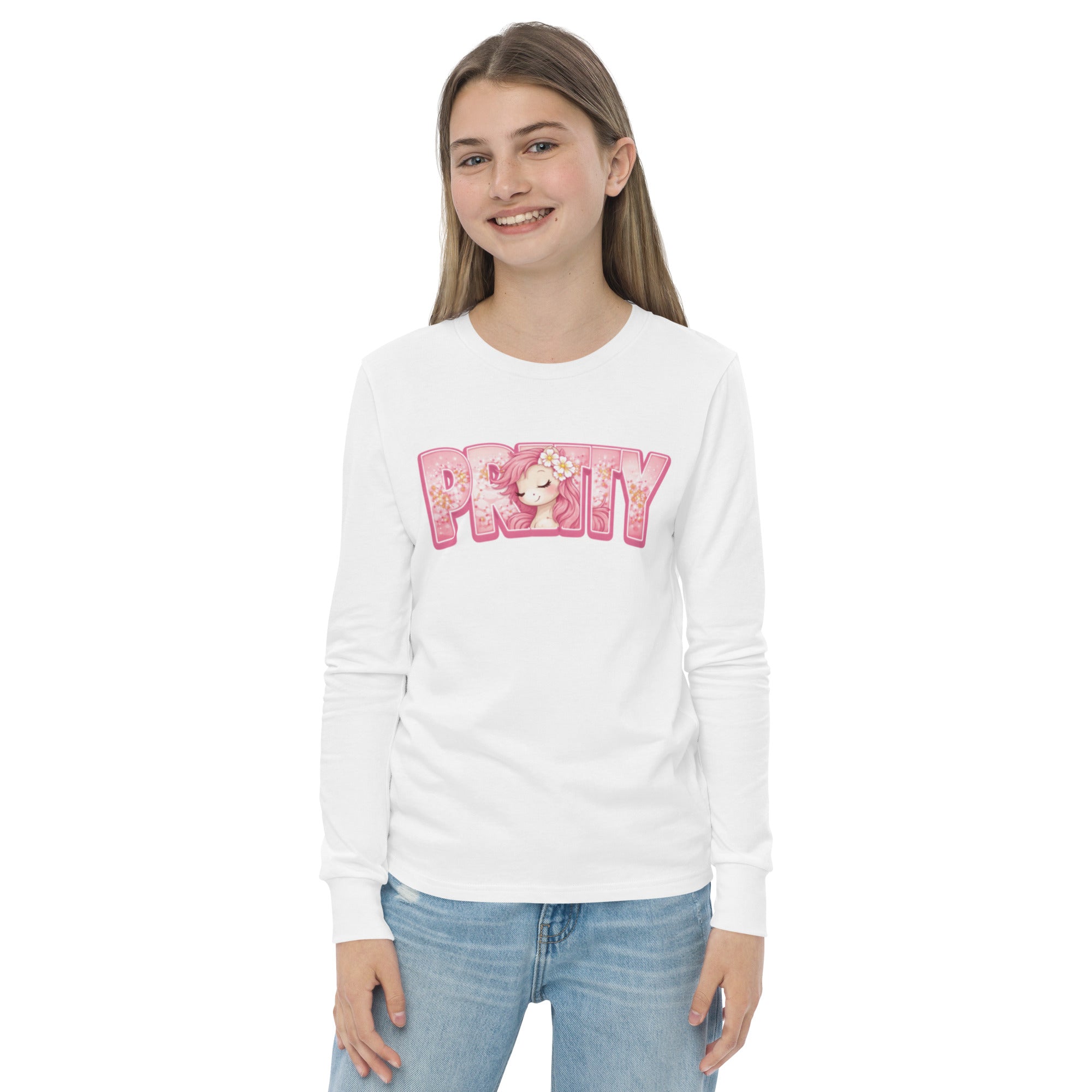 Pretty Pony Adorable 😍 Youth long sleeve tee