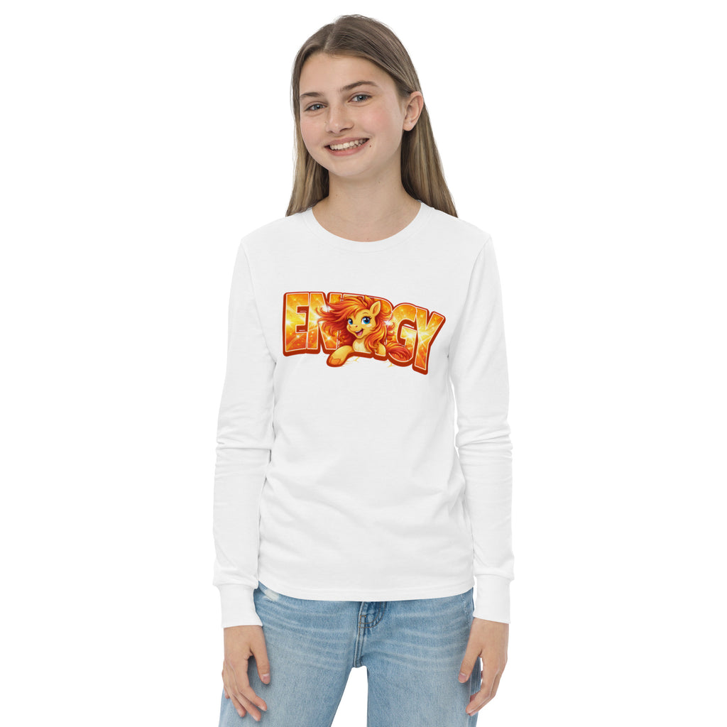 Energy Pony 🐴 ⚡Youth long sleeve tee