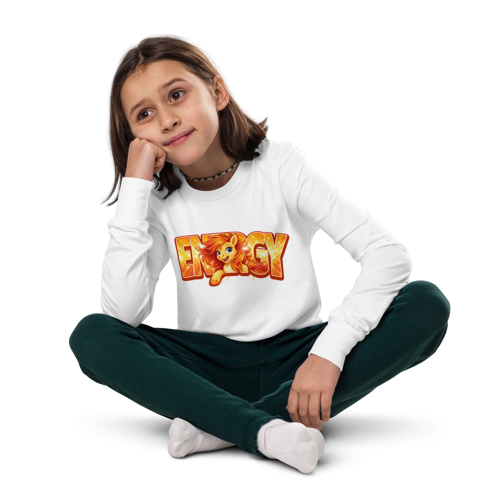 Energy Pony 🐴 ⚡Youth long sleeve tee