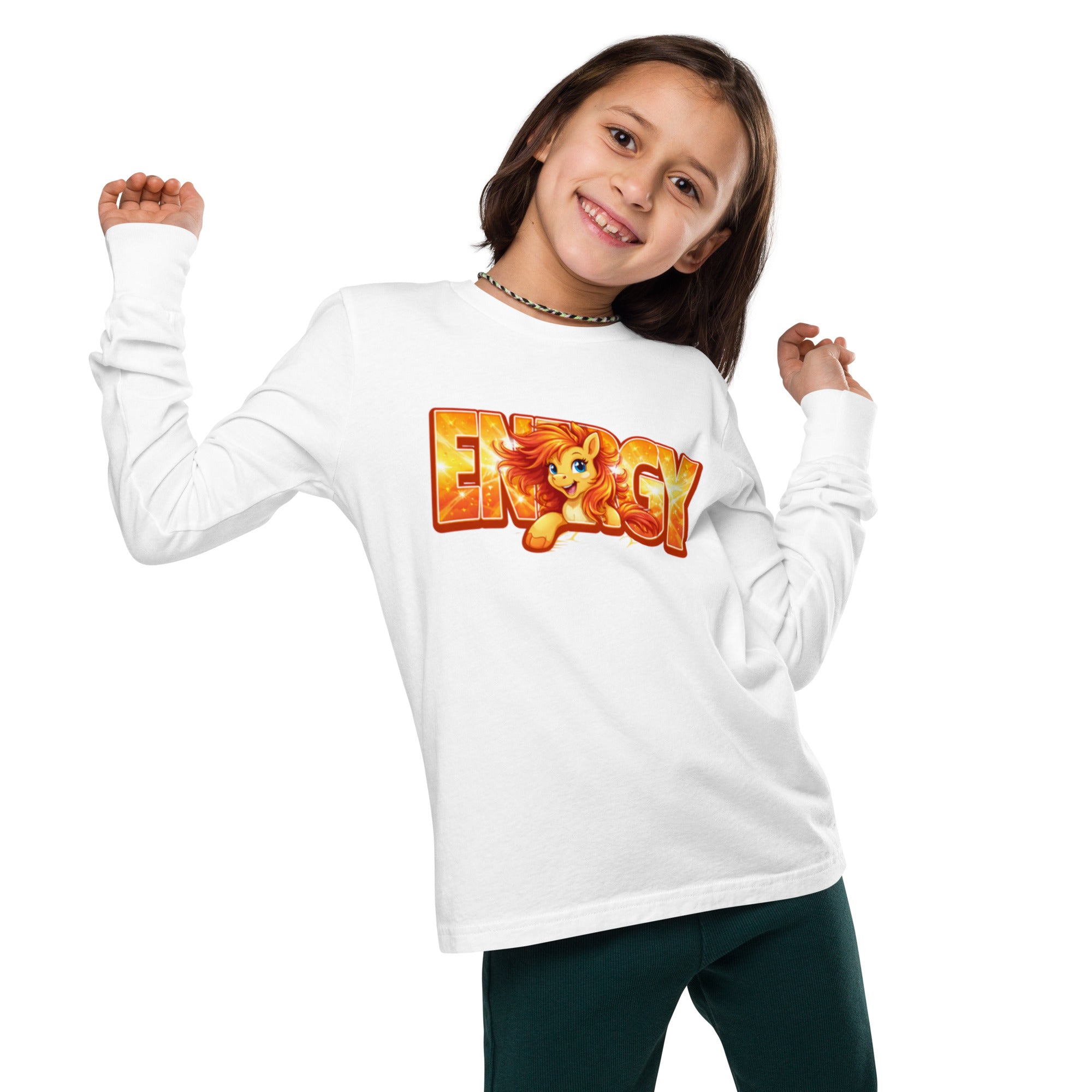 Energy Pony 🐴 ⚡Youth long sleeve tee