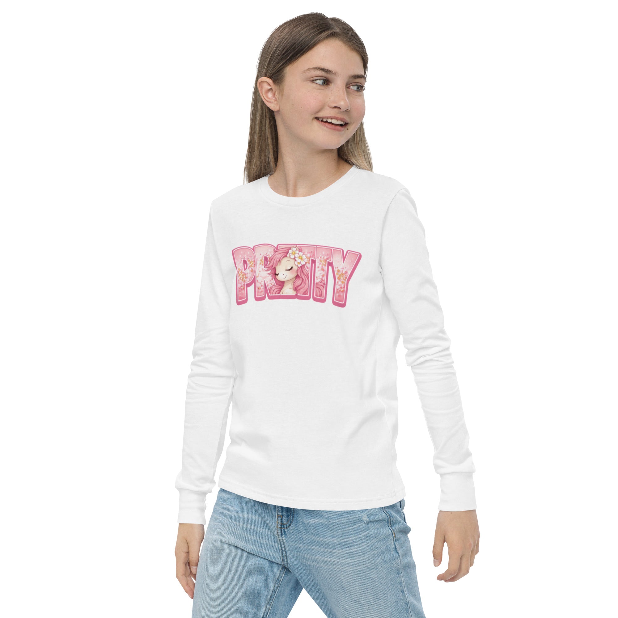 Pretty Pony Adorable 😍 Youth long sleeve tee