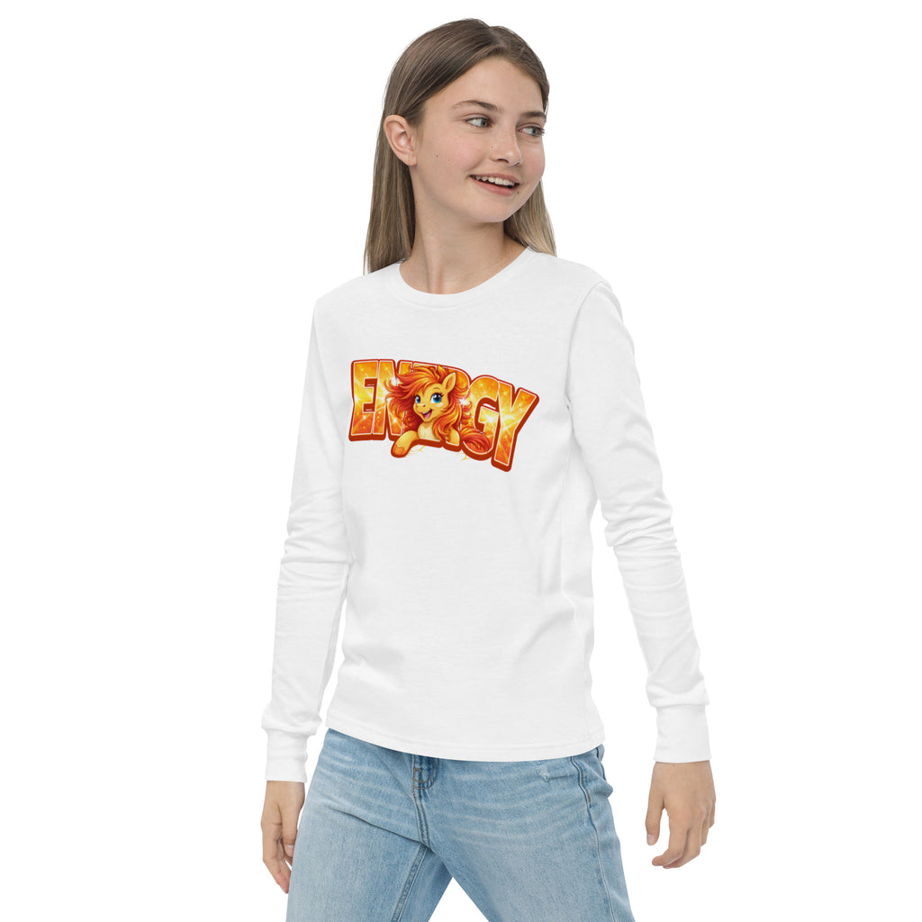 Energy Pony 🐴 ⚡Youth long sleeve tee