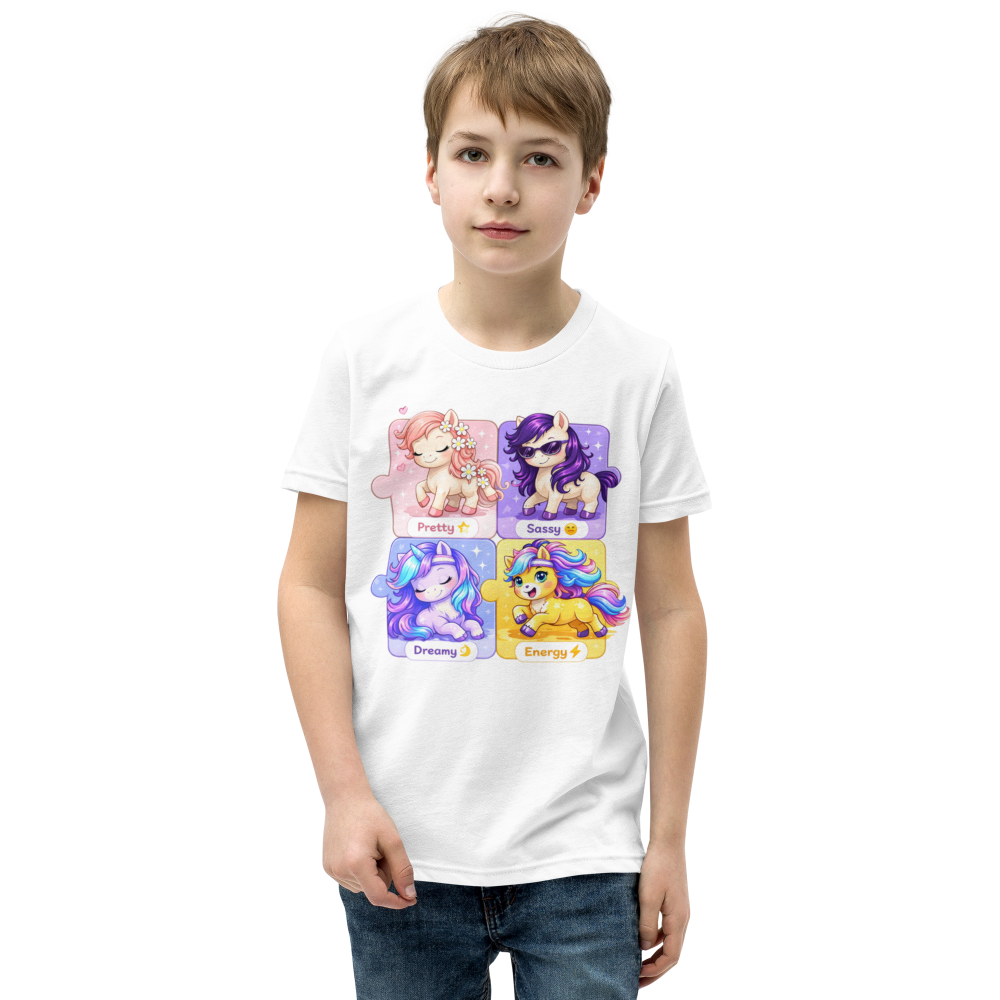 Team Pony Puzzle T-shirts for kids Default Title